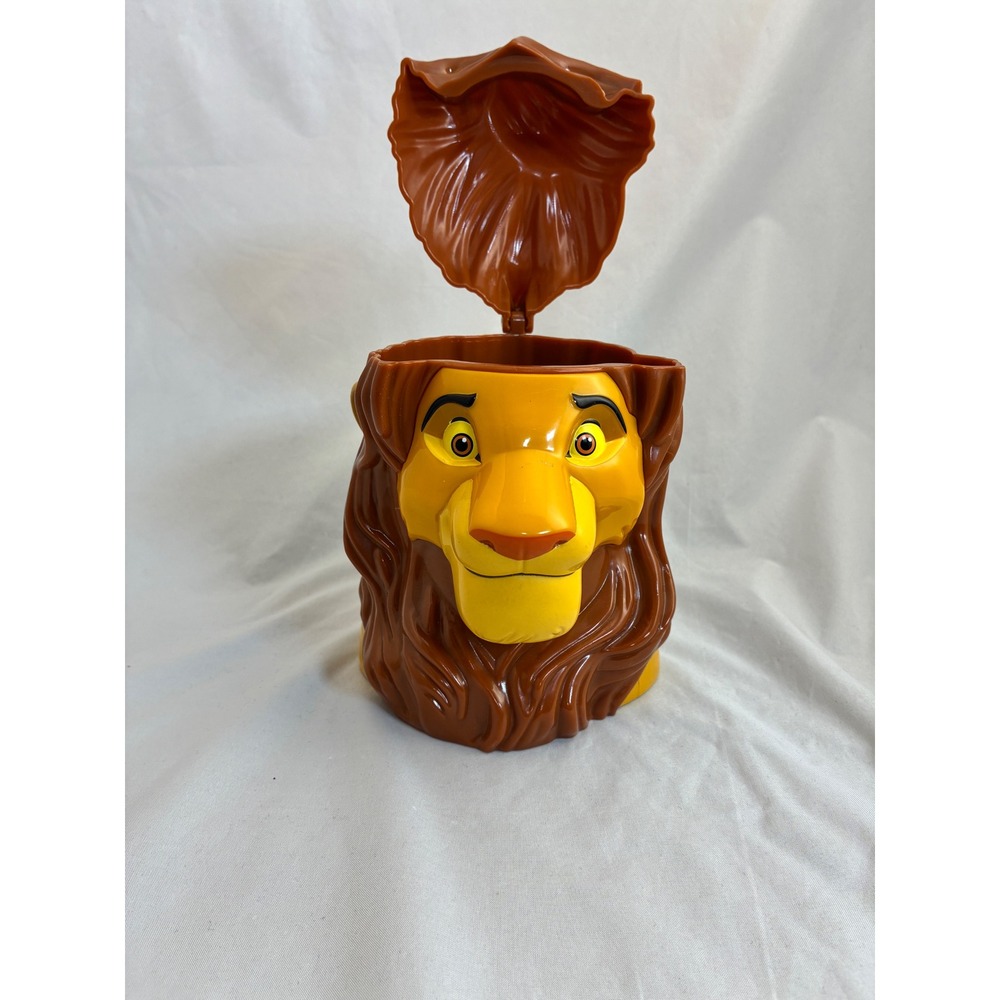 Disney The Lion King Simba Plastic Mug Cup 20.5 oz Sipper Collectible - Picture 2 of 11